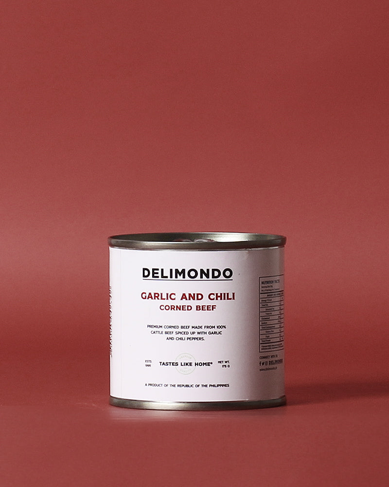 Garlic and Chili Corned Beef 175g – Delimondo.ph