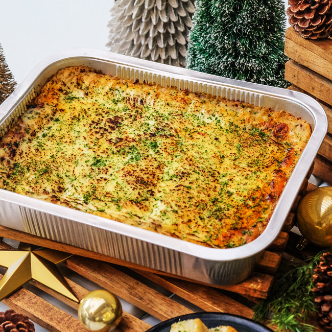 Caldereta Corned Beef Lasagna