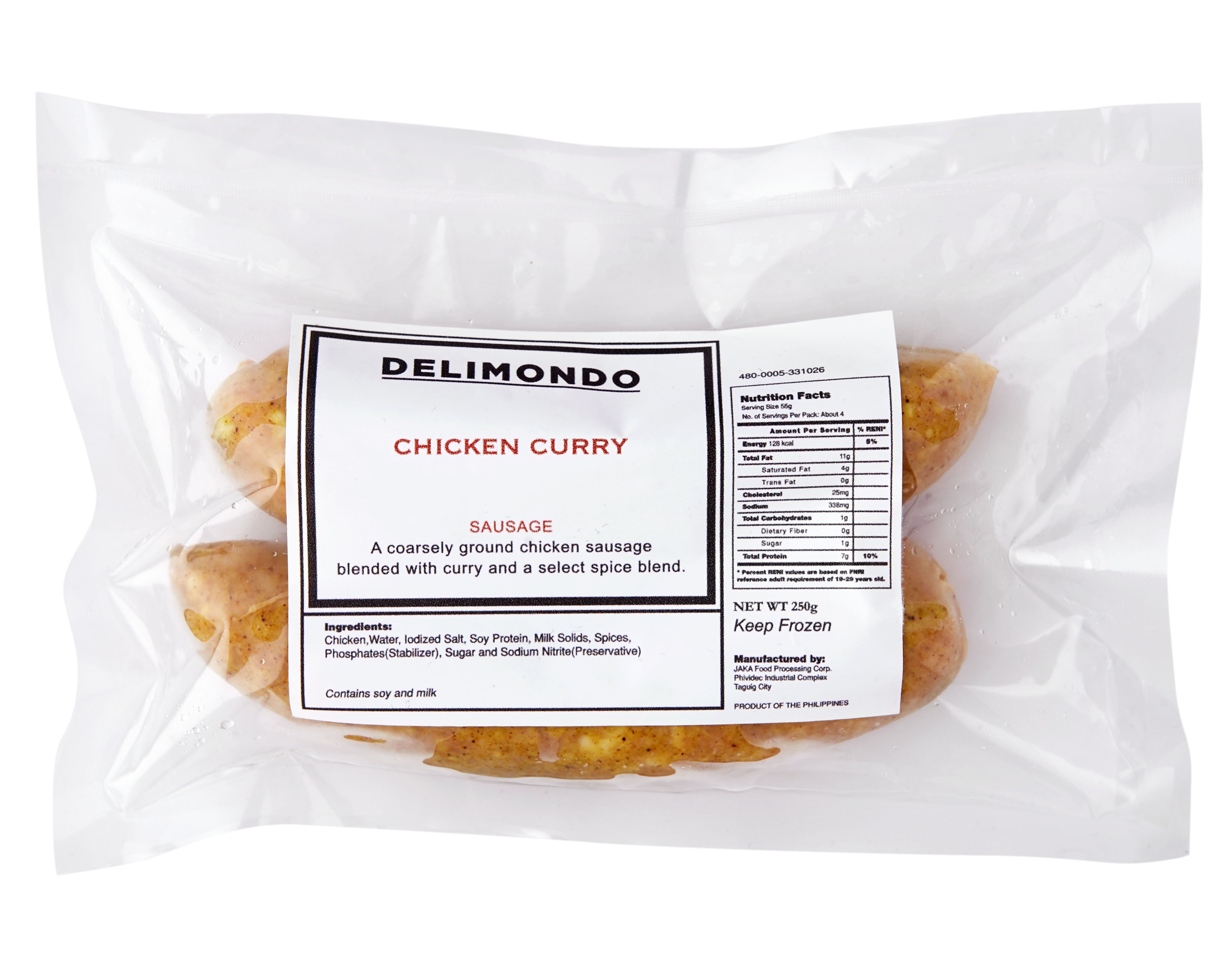 Chicken Curry Sausage