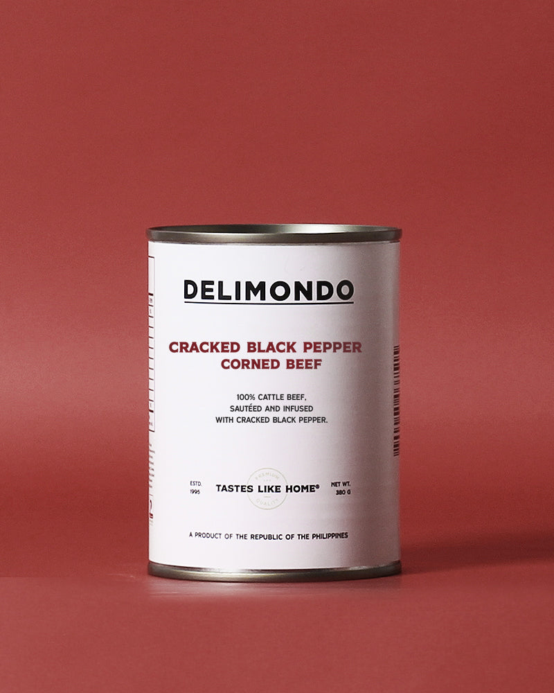 Crack Black Pepper Corned Beef 380g