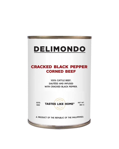 Crack Black Pepper Corned Beef 380g
