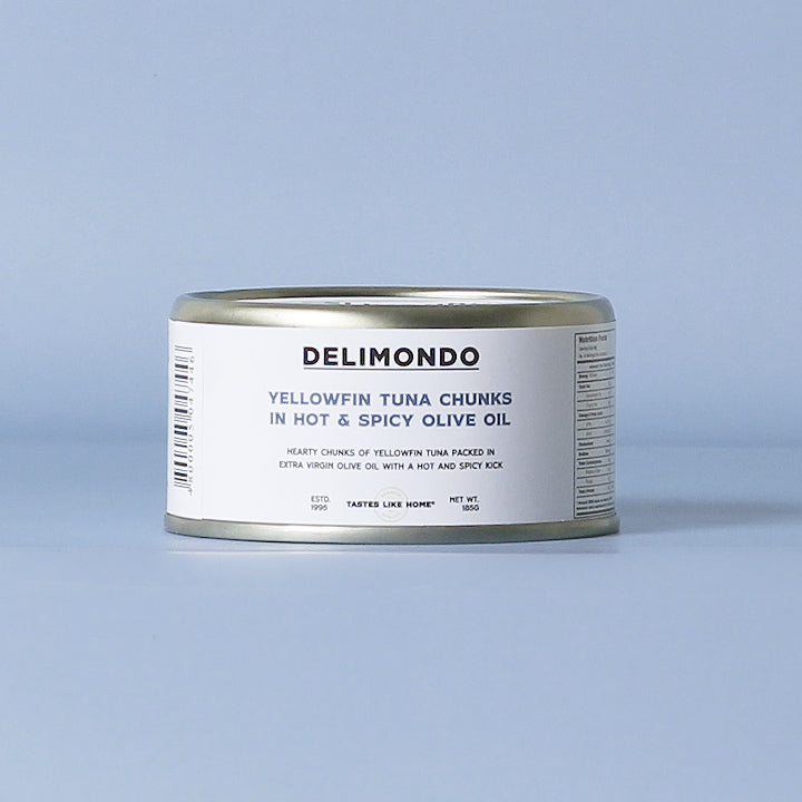 Yellowfin Tuna Chunks in Extra Virgin Olive Oil – Delimondo.ph