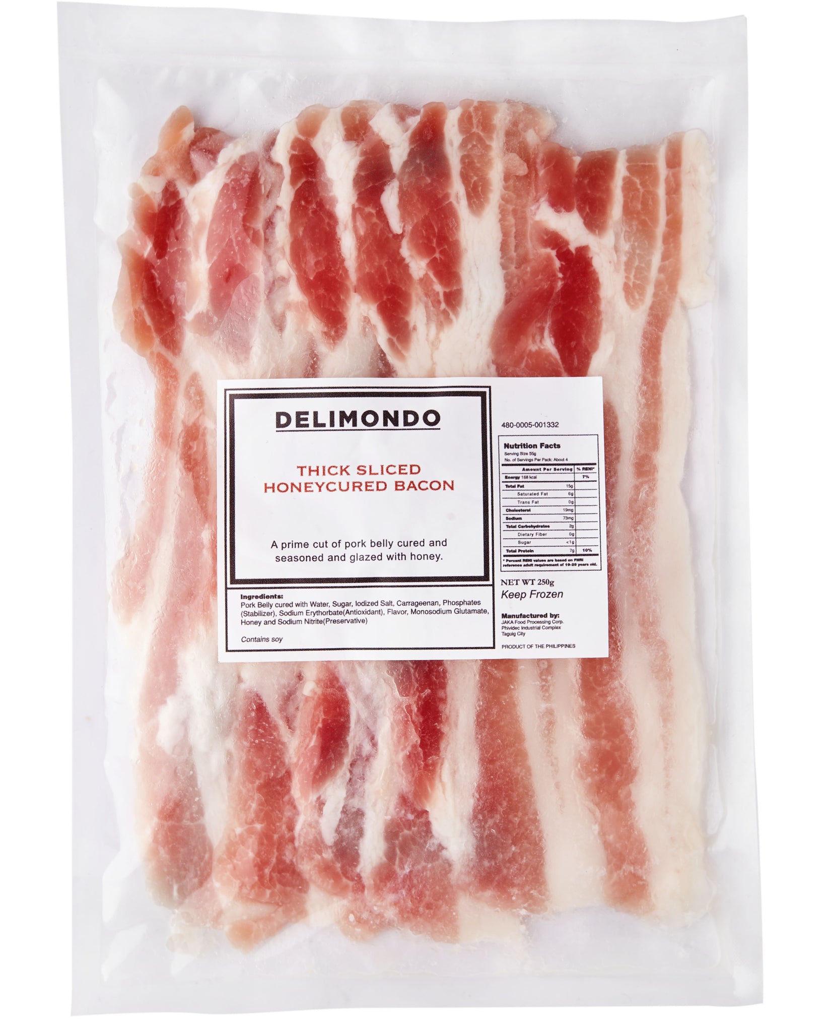 Thick Sliced Honeycured Bacon